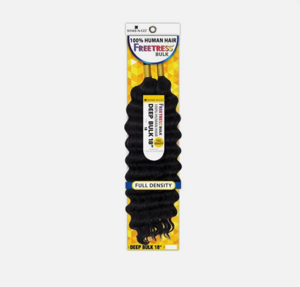 Shake n Go - Human Hair - Freetress Deep Bulk Boho - 18''