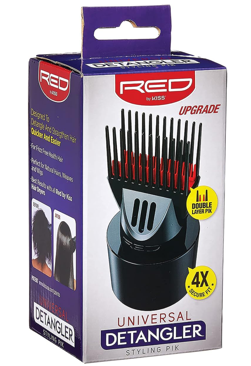 Red by Kiss Universal Detangler - Upgrade Styling Pik