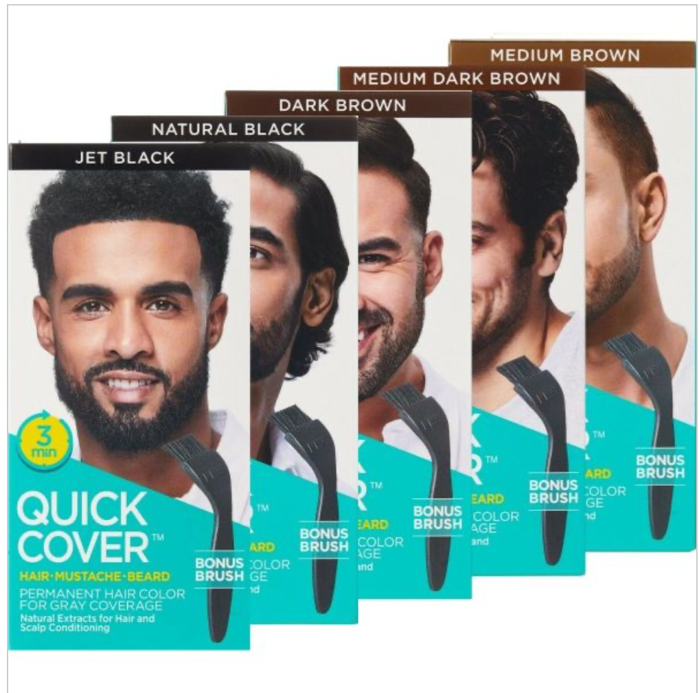 KISS QUICK COVER HAIR/MUSTACHE/BEARD
