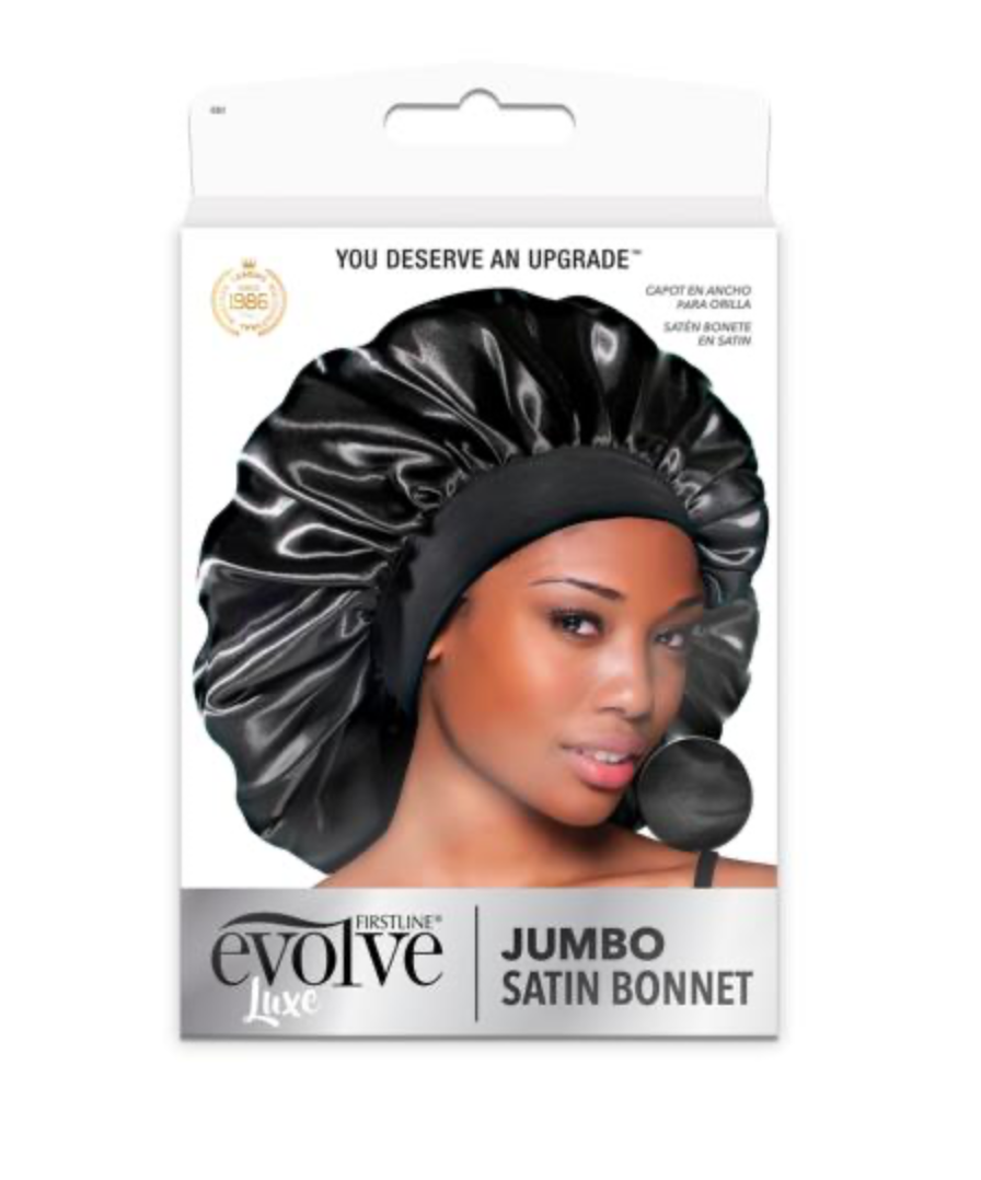 EVOLVE LUXE SATIN WIDE-EDGE JUMBO BONNET