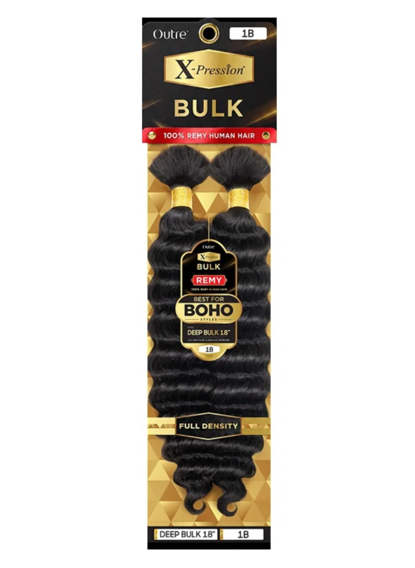 OUTRE HUMAN HAIR REMY BULK 18''