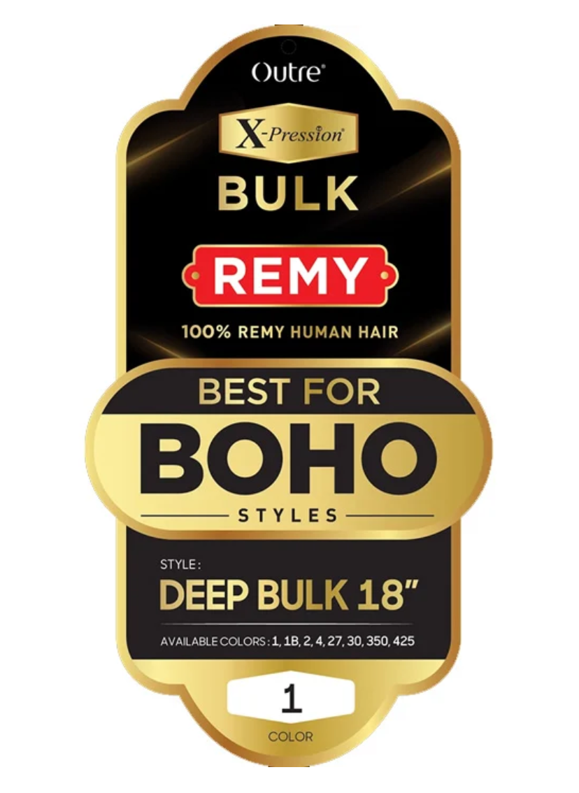 OUTRE HUMAN HAIR REMY BULK 18''