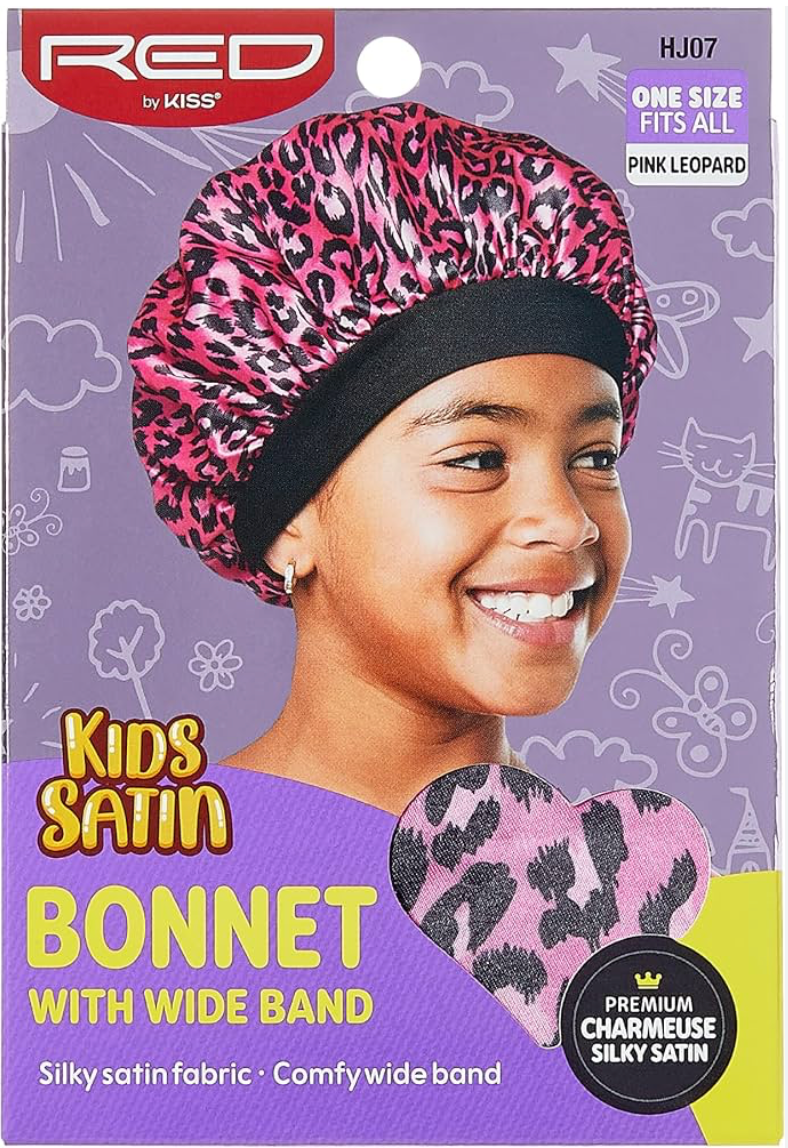 RED by kiss - Kids Satin Bonnet with Wide Band