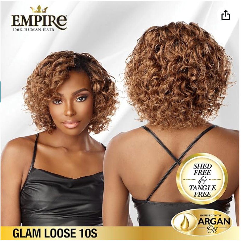 Empire - Glam Loose 10S - Human Hair - 3 pieces
