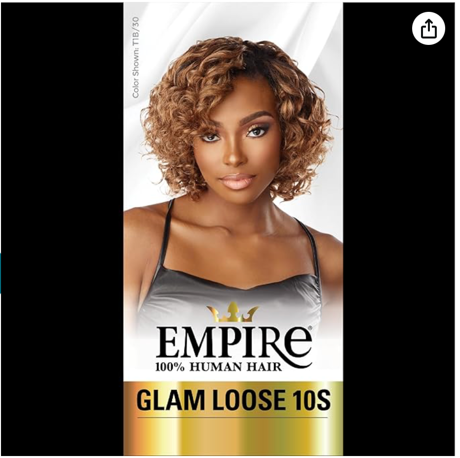 Empire - Glam Loose 10S - Human Hair - 3 pieces