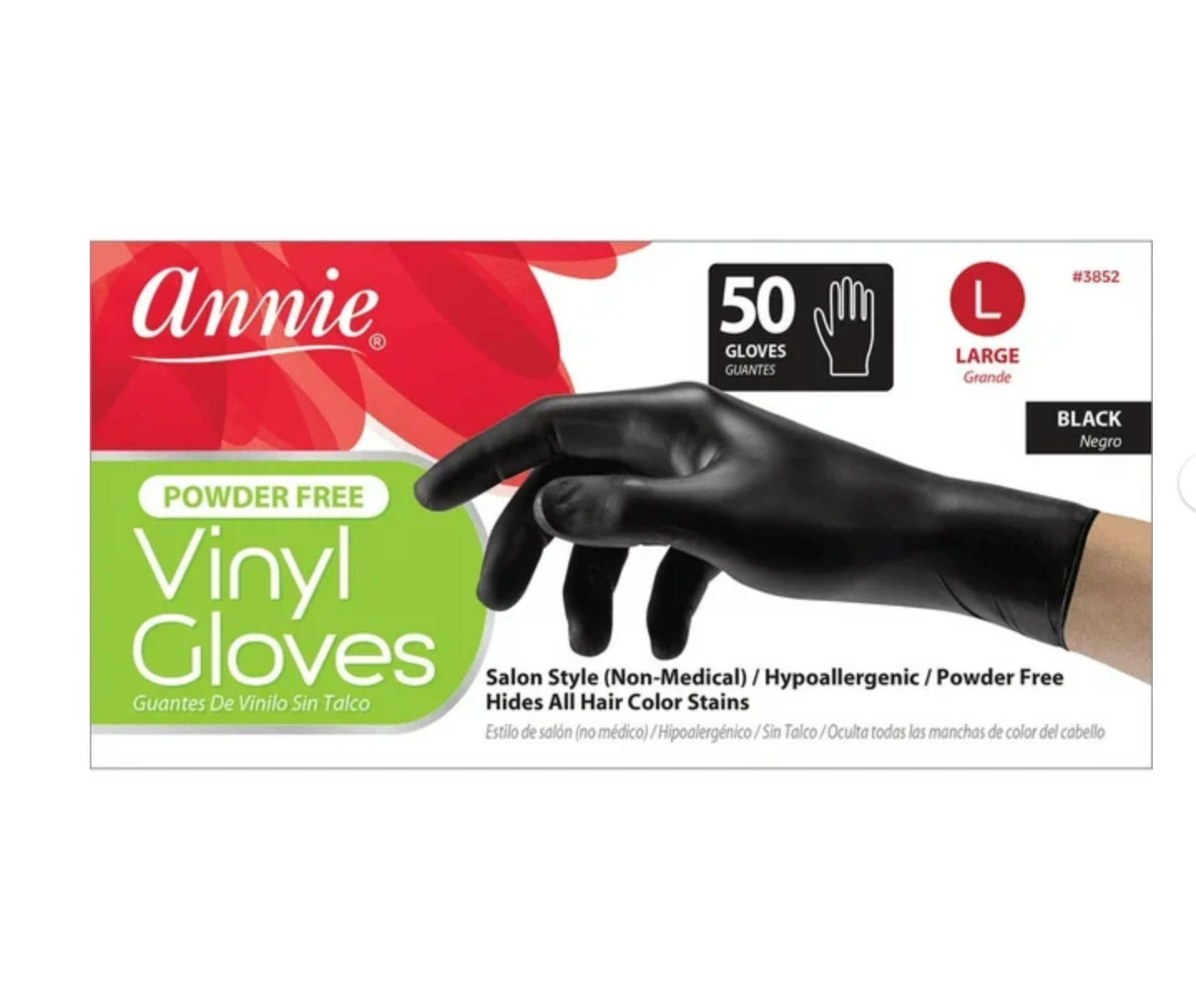 Annie Powder Free Vinyl Gloves