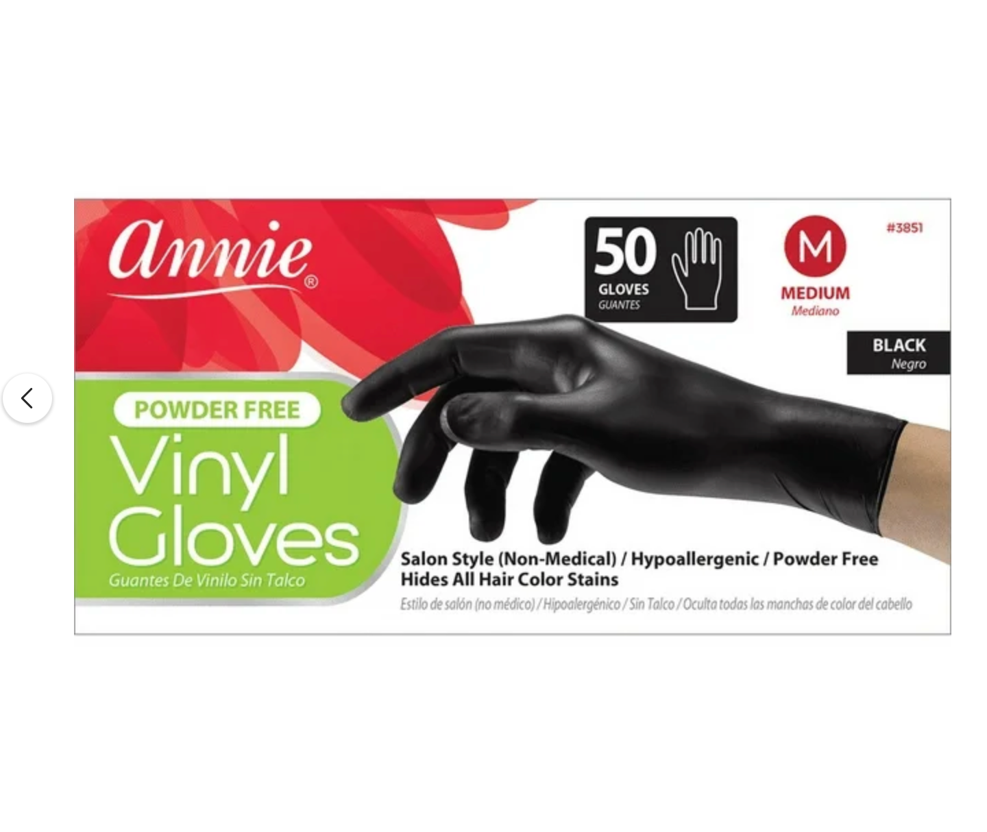 Annie Powder Free Vinyl Gloves