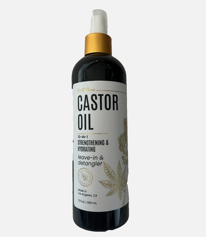 100 % Pure - Castor/Argan Oil - Strengthening, growth and Hydrating