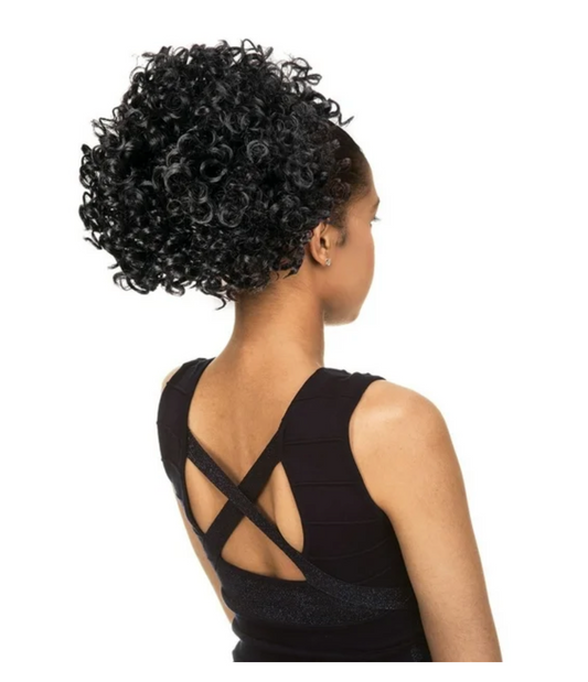 NEW BORN FREE - DRAWSTRING PONYTAIL - POPPY - 1B