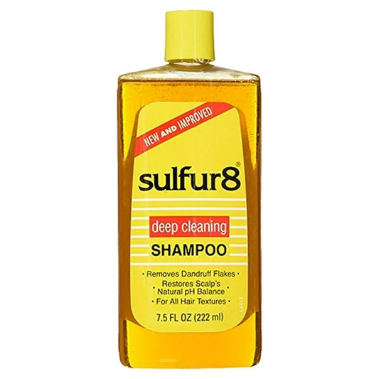 SULFUR 8 - DEEP-CLEANSING-SHAMPOO - 7.5 OZ