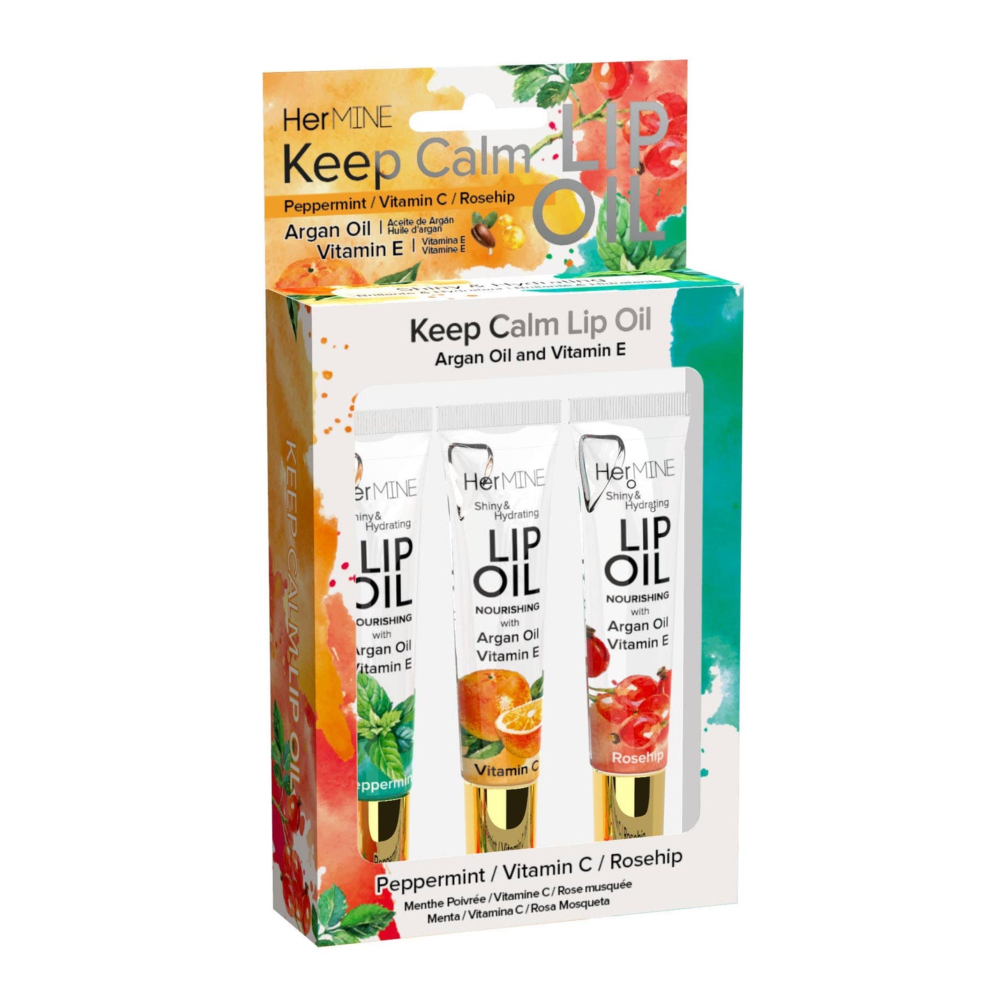 SM Beauty LLC - Hermine Lip Oil 3 Pack - Delicious: Fruitilicious