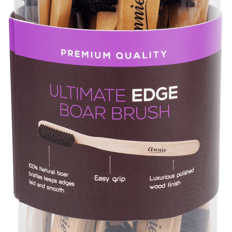 Annie International - Annie Ultimate Edge Brush Boar Bristle 24ct Retail Display