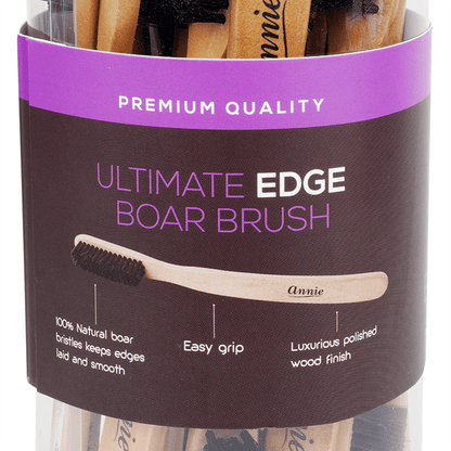 Annie International - Annie Ultimate Edge Brush Boar Bristle 24ct Retail Display