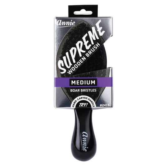 Annie International, Inc. - Annie Supreme Club Brush Medium Boar Bristles