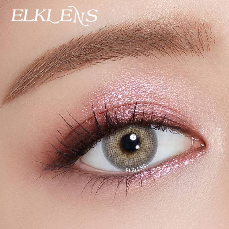 ELKLENS Pola Grey Colored Contact Lenses
