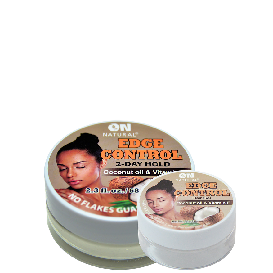 ON Natural USA - ON NATURAL - Edge Control Hair Gel [Coconut Oil & Vit E.]: 1oz