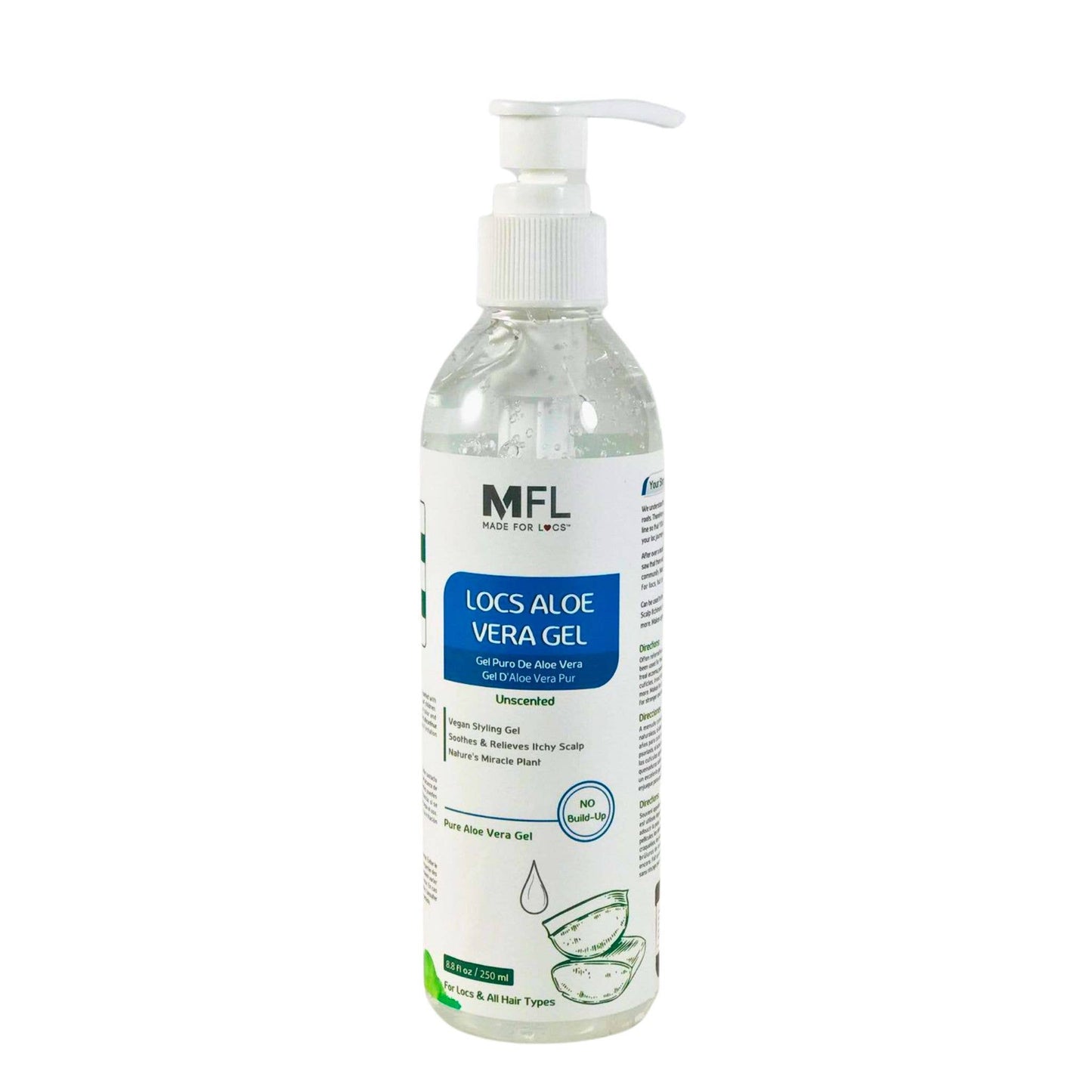 Made For Locs - Locs Vegan Aloe Vera Soothing & Styling Gel | 8 oz