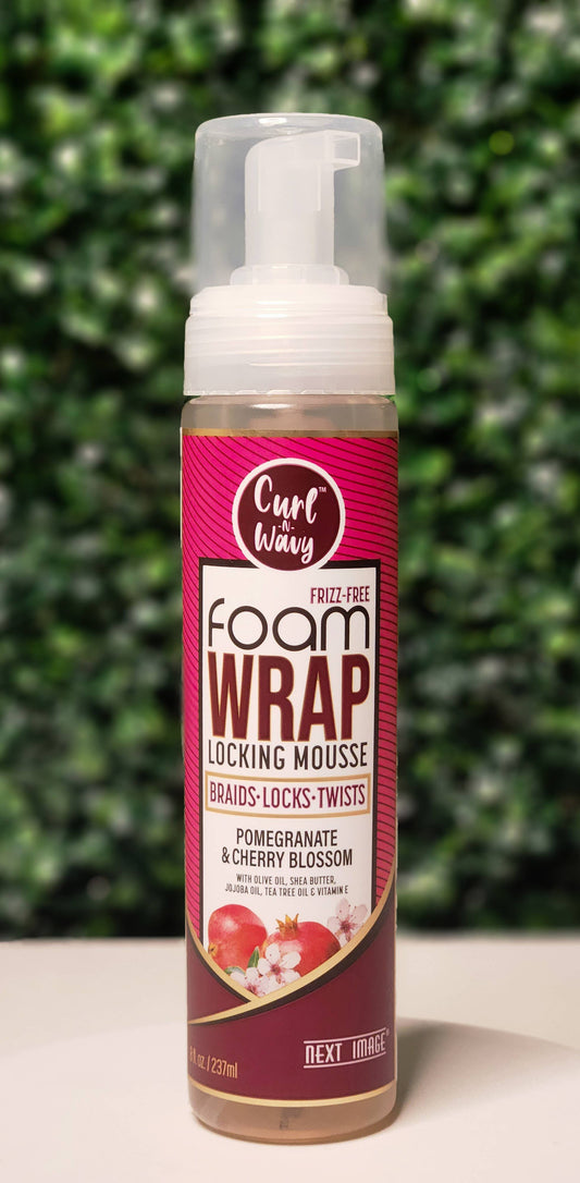 ON Natural USA - NEXT IMAGE-Foam Wrap Locking Mousse[Pome & Cherry Blossom]: 8oz