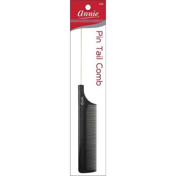 Annie Pin Tail Comb, 1 Count, Black