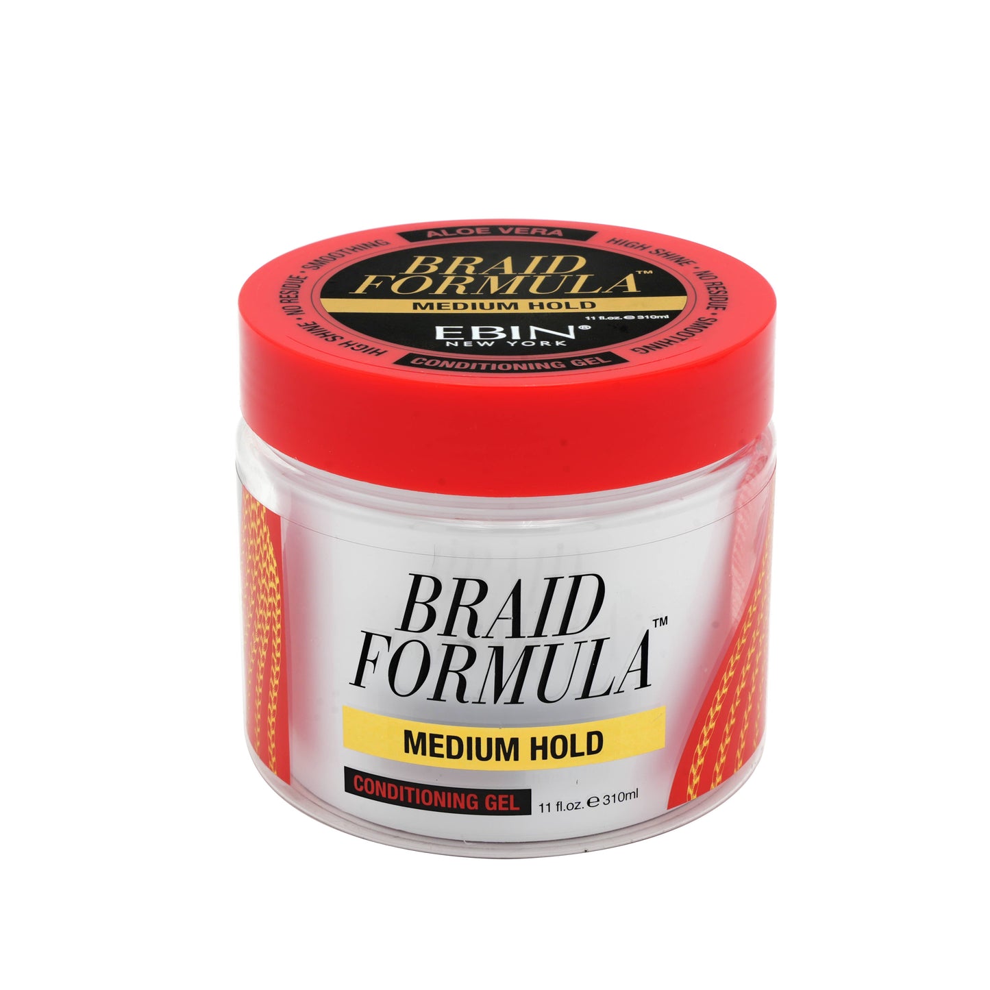 EBIN NEW YORK - BRAID FORMULA CONDITIONING GEL MEDIUM HOLD: 6.35oz / 180mL