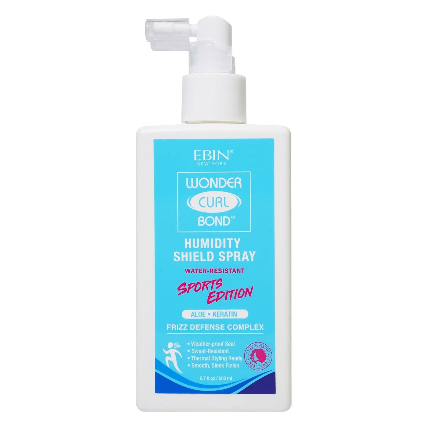 EBIN NEW YORK - Wonder Curl Bond - Humidity Shield Spray Sports Edition
