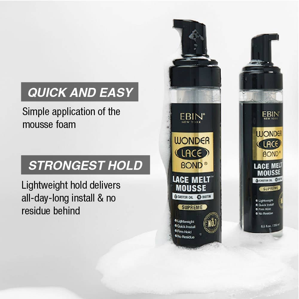 EBIN NEW YORK - Wonder Lace Bond Lace Melt Mousse: 8.5oz (250ml)