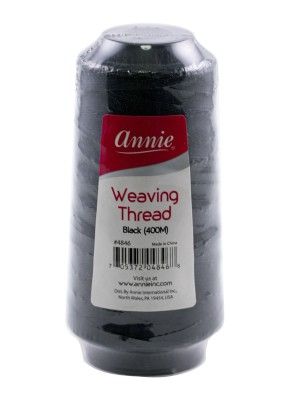 ANNIE - WEAVING THREAD - 400 M - BLACK