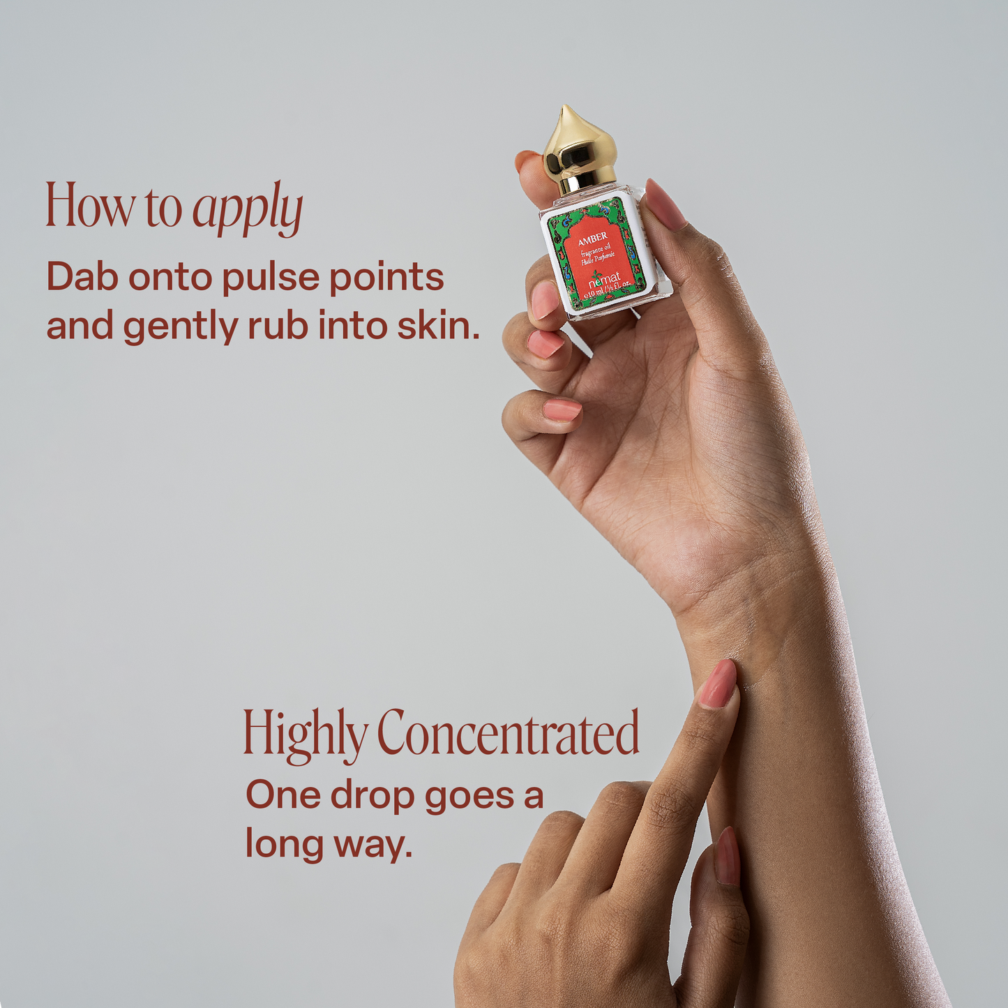 Nemat - Amber Perfume Oil: 10ml