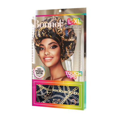 SM Beauty LLC - TouchUps - Bonnet | L-XL: TBNX101 25" LEOPARD (6PCS)