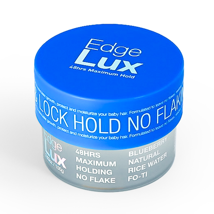 SM Beauty LLC - Lux Collection Edge Lux Edge Control Wax 48Hour Maximum Hold: Braids / 100g (12pc)