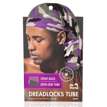 Mr. Durag Dreadlocks Tube With Strap Camouflage