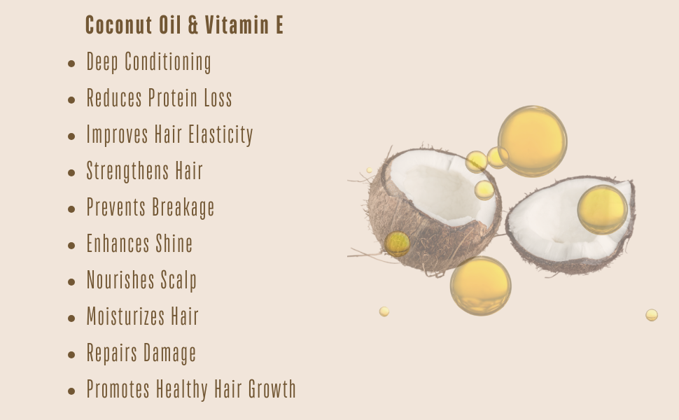 ON Natural USA - ON NATURAL - Edge Control Hair Gel [Coconut Oil & Vit E.]: 2.3oz