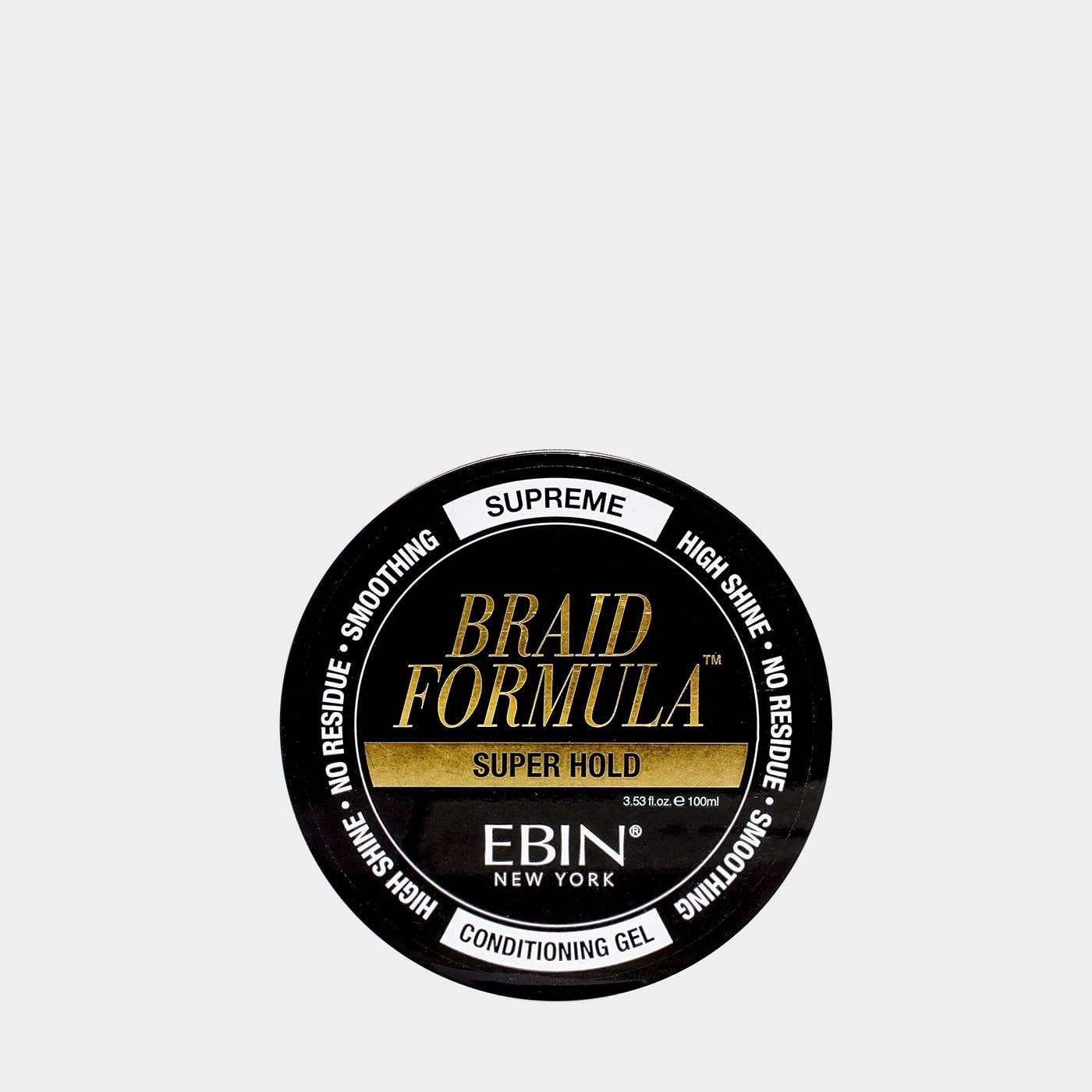 BRAID FORMULA CONDITIONING GEL SUPER HOLD - 3.53oz/ 100ml