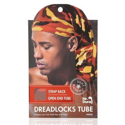 Mr. Durag Dreadlocks Tube With Strap Camouflage