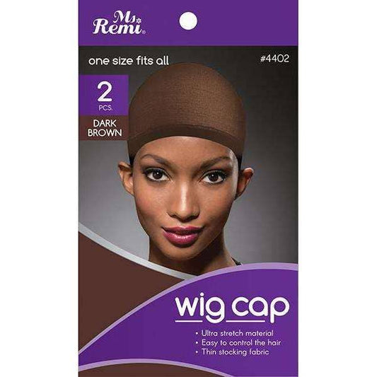 Annie - Ms. Remi Wig Cap 2Pc Dark Brown