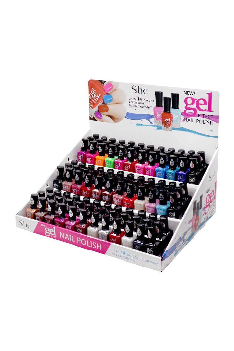 PINEAPPLE Beauty - SHE GNP001 Gel Nail Polish Display Set - 108pcs