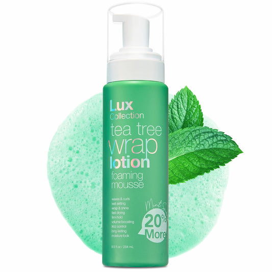 SM Beauty LLC - Lux Collection  - Tea Tree Wrap Lotion Mousse: LX61004 Tea Tree Wrap Lotion Mousse