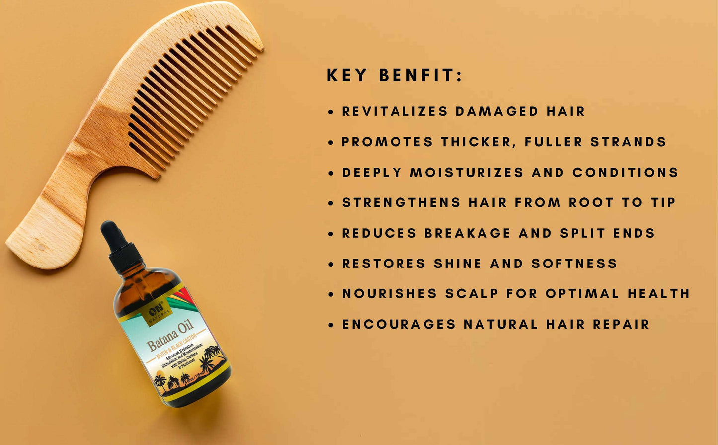 ON Natural USA - ON NATURAL - Batana Oil: 4oz