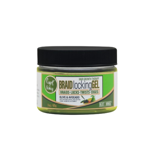 ON Natural USA - NEXT IMAGE - Braid Locking Gel [Olive & Avocado]: 3oz