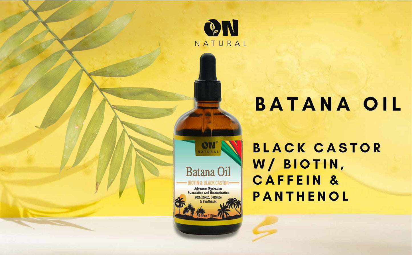 ON Natural USA - ON NATURAL - Batana Oil: 4oz