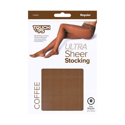 SM Beauty LLC - Touch Ups Ultra Sheer Stocking: Nude 6pk - L-XL