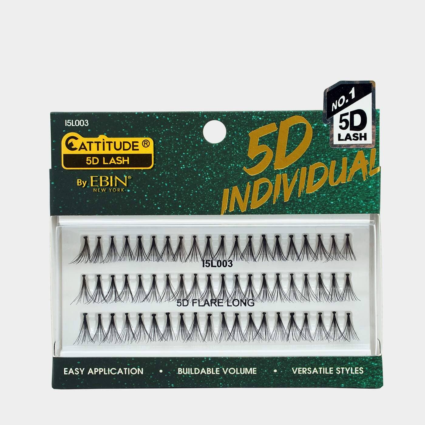 EBIN NEW YORK - 5D Individual Lash- Flare Long