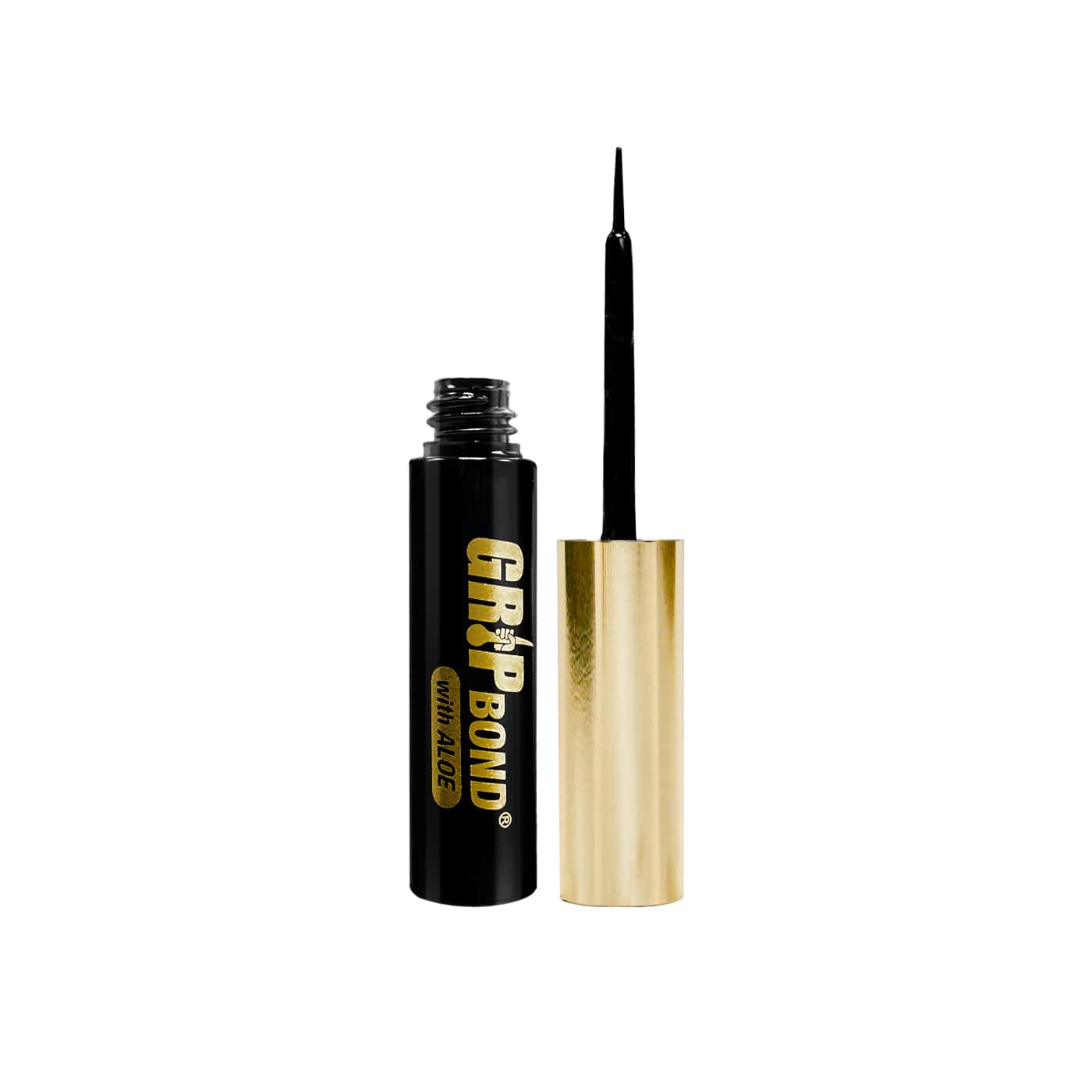 EBIN NEW YORK - GRIP BOND LASH ADHESIVE with ALOE - BLACK / BRUSH