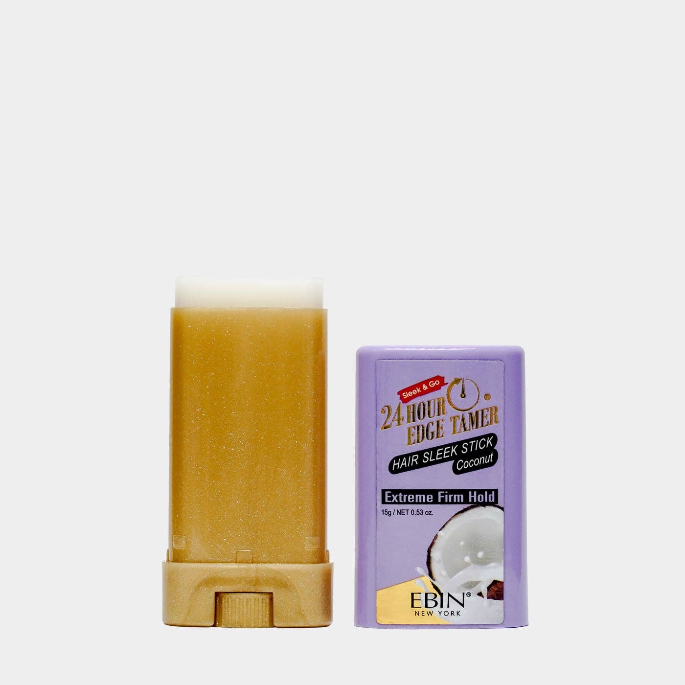 EBIN NEW YORK - 24 Hour Edge Tamer Sleek Hair Wax Stick - Coconut (0.53oz): 0.53oz