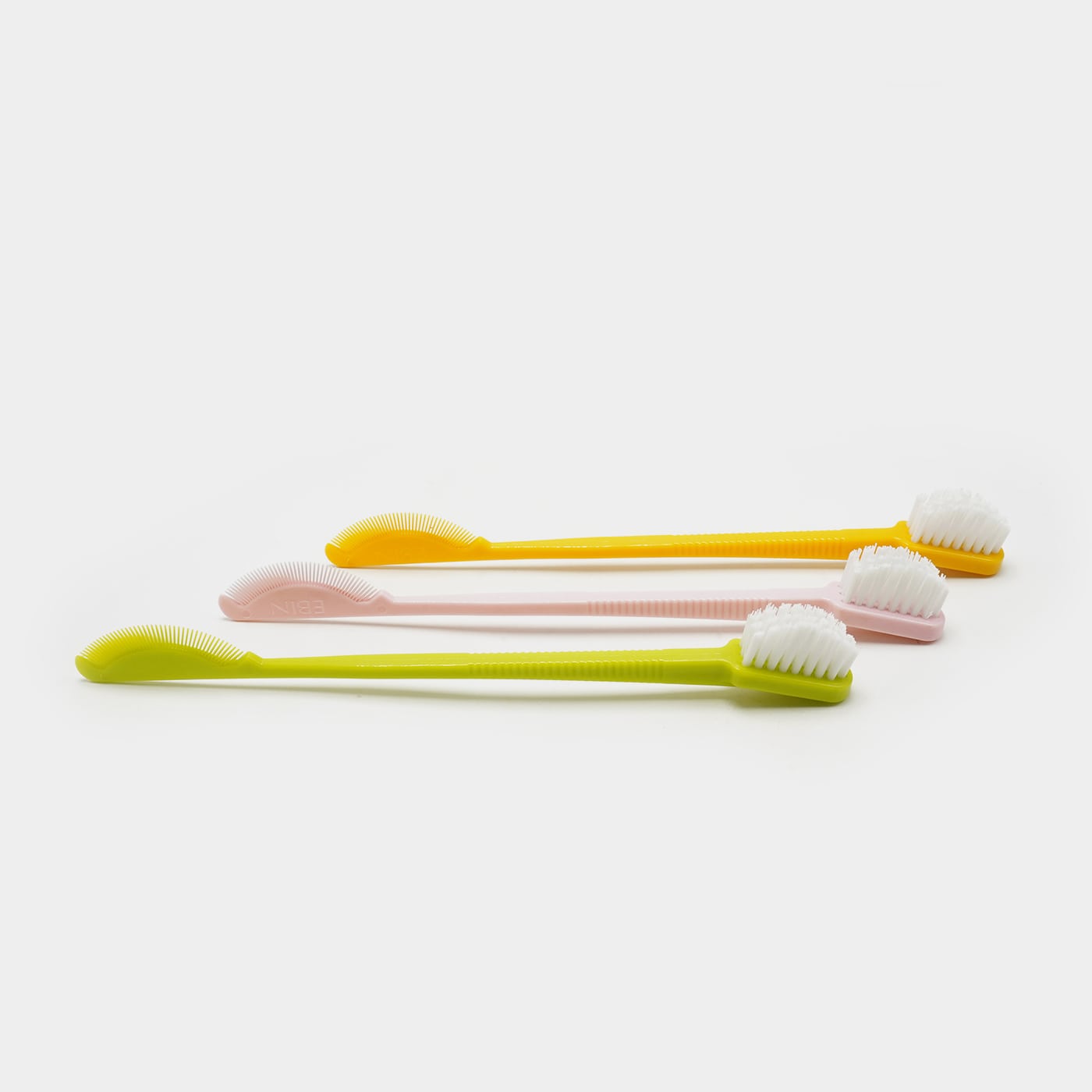 EBIN NEW YORK - 24 Hour Edge Tamer Brushes Nylon - 3 Pack: Nylon Brushes