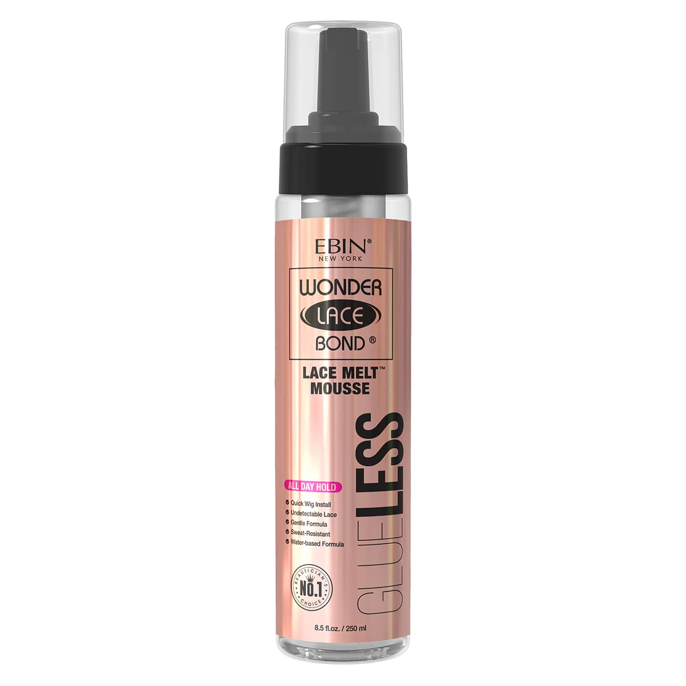 EBIN NEW YORK - Wonder Lace Bond GLUELESS - Lace Melt Mousse: 3.38oz (100ml)