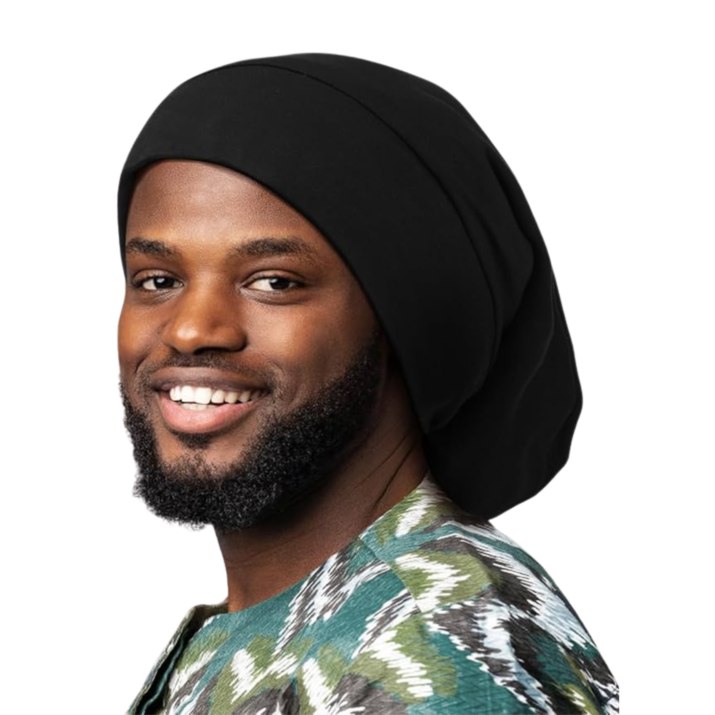 Mr. Durag Dreadlocks Wave Cap X-Jumbo, 1 Count, Black