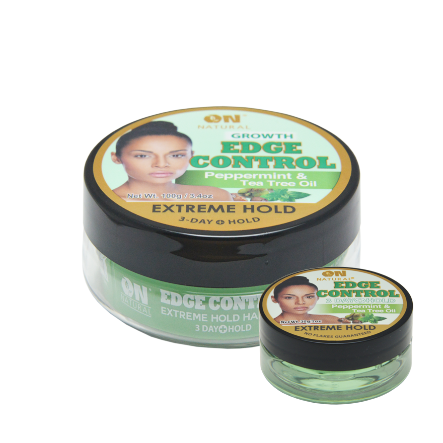 ON Natural USA - ON NATURAL - Edge Control  Extreme Hold [Peppermint & Tea]: 1oz
