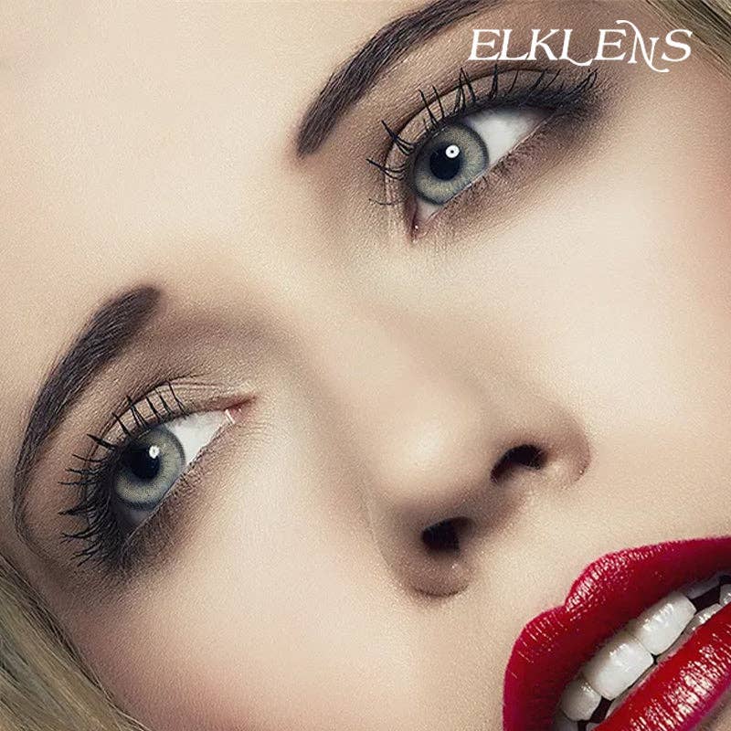ELKLENS Butch Grey Colored Contact Lenses