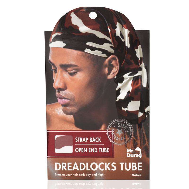 Mr. Durag Dreadlocks Tube With Strap Camouflage